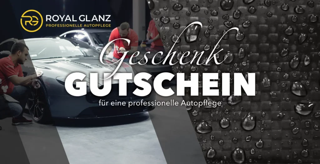 Geschenkgutschein für Autopflege